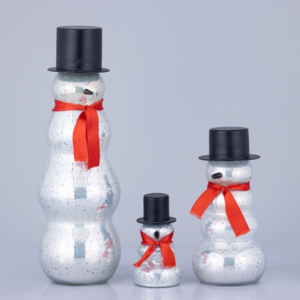 Christmas Glass snowman