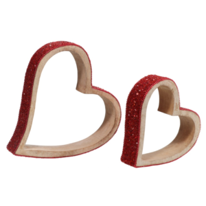 Wooden Valentines Decorative Heart