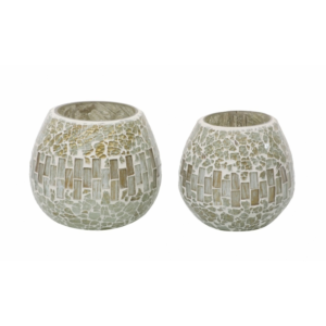 Glass Mosaic Votive