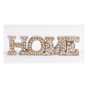 Wooden Decorative Word Home