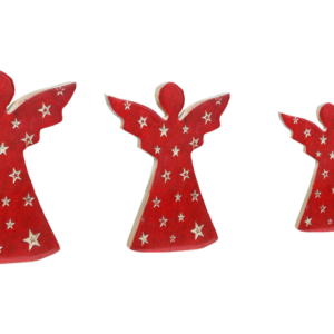 Wooden deco Christmas Angels