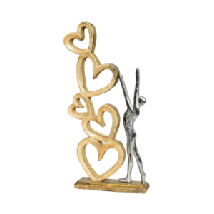 Aluminum Heart Decorative Item