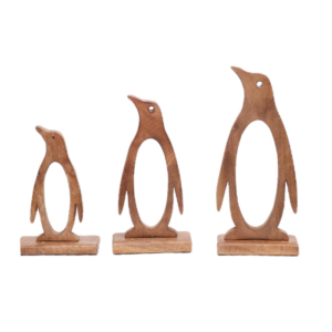 Wooden Decorative Penguin