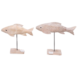 Wooden Decorative Carved Fish