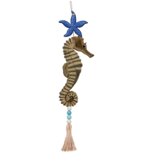 Wooden Decorative Hanging Seahorse