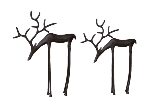 Aluminum reindeer