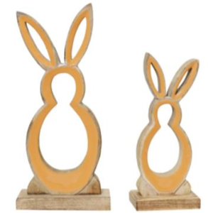 Easter wooden Decoratives Bunny