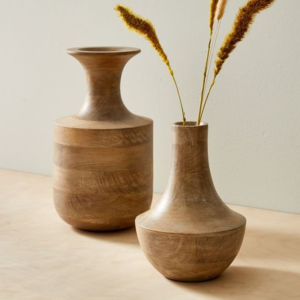 Wooden Flower vase